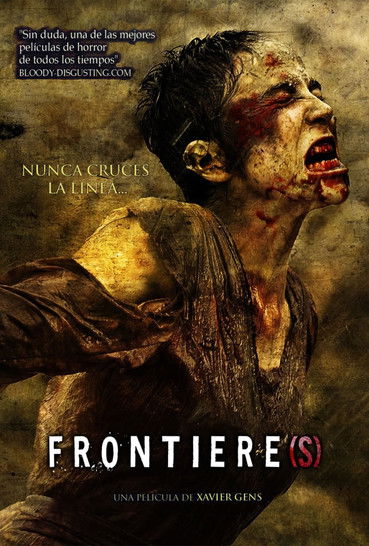 Póster de La frontera del miedo