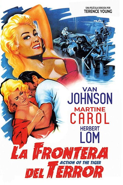 Póster de La frontera del terror