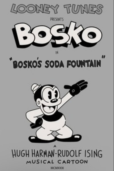 Póster de La fuente de bebidas de Bosko