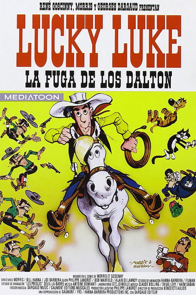 Póster de La fuga de los Dalton