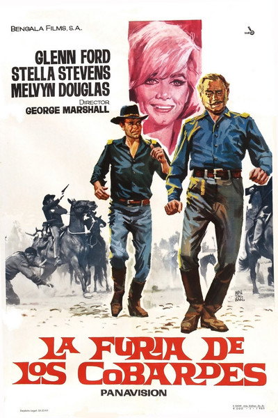 Póster de La furia de los cobardes
