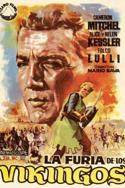 Póster de La furia de los vikingos