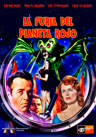 Póster de La furia del planeta rojo