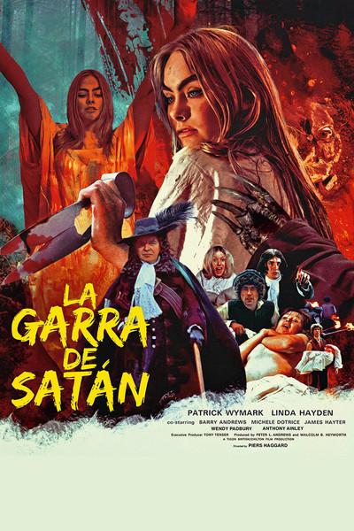 Póster de La garra de Satán
