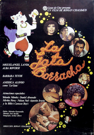 Póster de La gata borracha