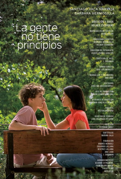 Póster de La gente no tiene principios