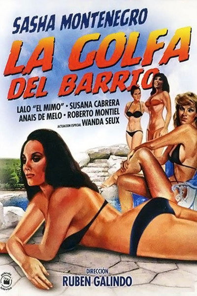 Póster de La golfa del barrio