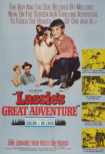 Póster de La gran aventura de Lassie