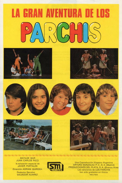 Póster de La gran aventura de los Parchís