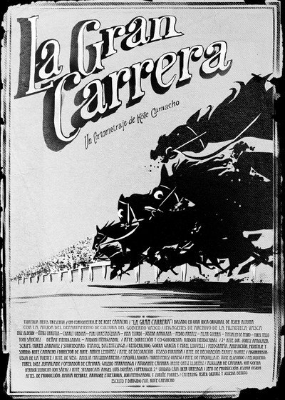 Póster de La gran carrera
