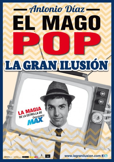 Póster de La gran il·lusió amb el Mago Pop