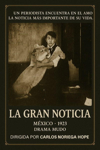 Póster de La gran noticia