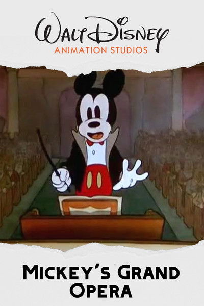 Póster de La gran ópera de Mickey