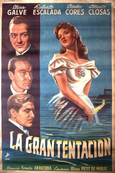 Póster de La gran tentación