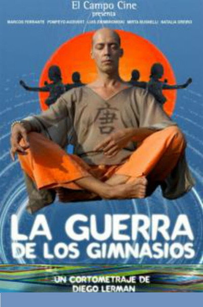 Póster de La guerra de los gimnasios