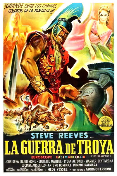 Póster de La guerra de Troya