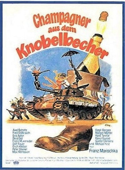 Póster de La guerra del champagne