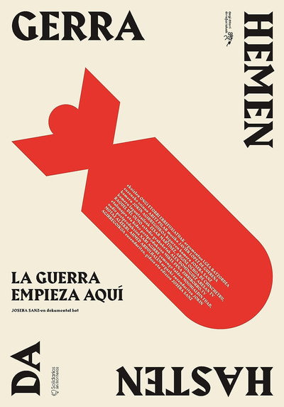 Póster de La guerra empieza aquí.