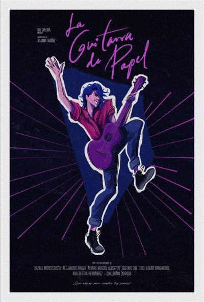 Póster de La guitarra de papel