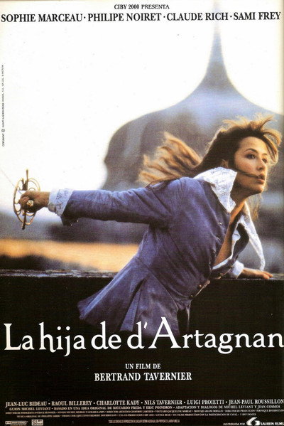 Póster de La hija de D'Artagnan