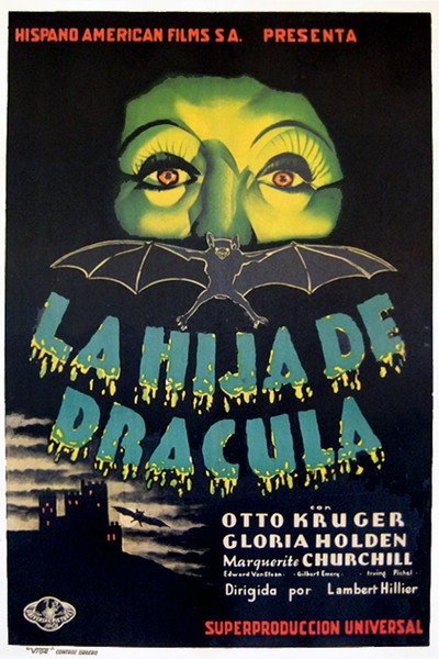Póster de La hija de Drácula