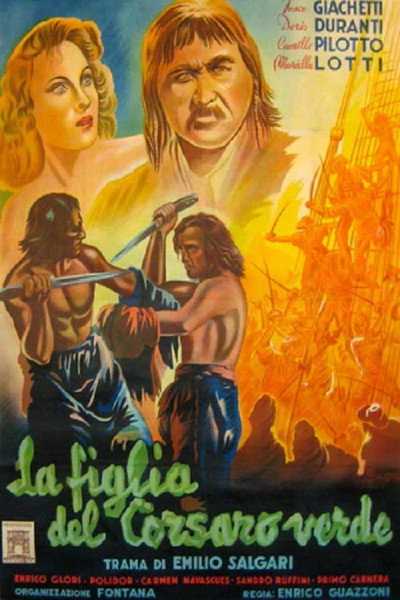 Póster de La hija del corsario verde