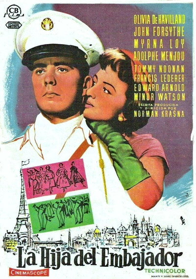 Póster de La hija del embajador