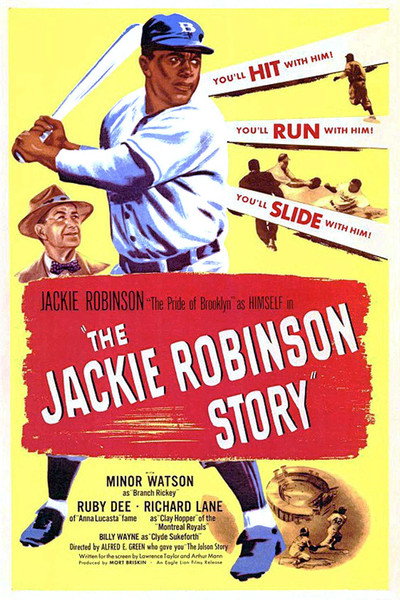 Póster de La historia de Jackie Robinson