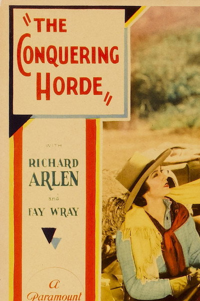 Póster de La horda conquistadora