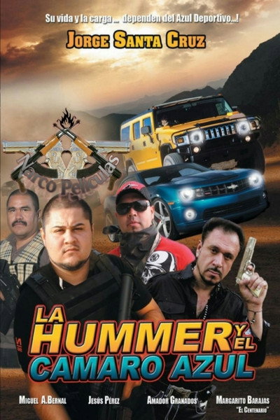 Póster de La Hummer Y El Camaro Azul