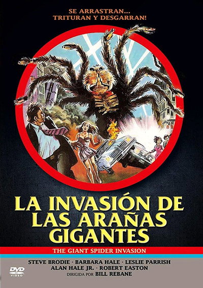 Póster de La invasión de las tarántulas gigantes