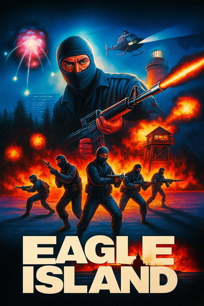 Póster de La isla de las águilas
