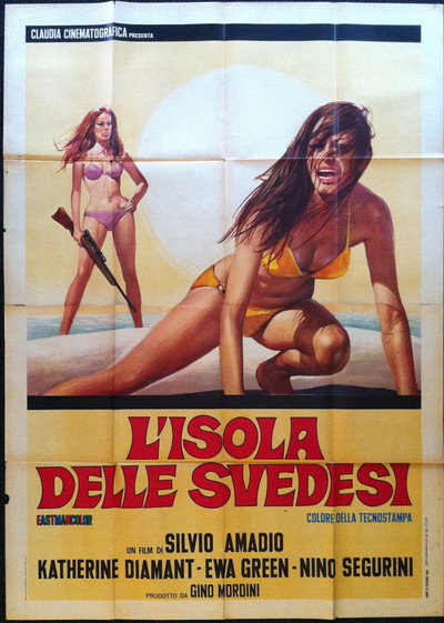 Póster de La isla de las suecas