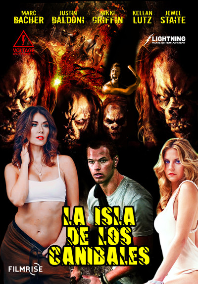 Póster de La isla de los caníbales