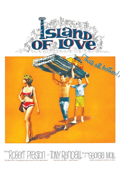 Póster de La isla del amor