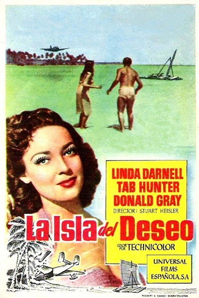 Póster de La isla del deseo