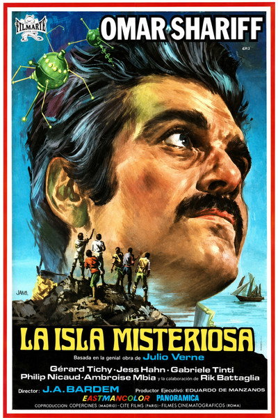 Póster de La isla misteriosa