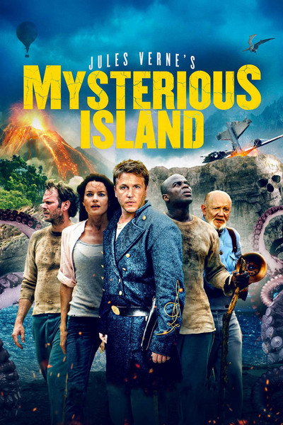 Póster de La isla misteriosa de Julio Verne