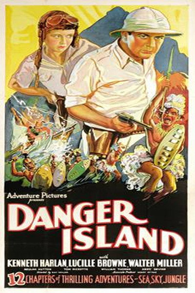 Póster de La isla peligrosa