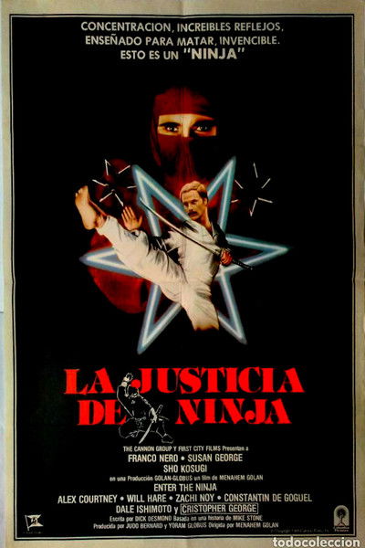 Póster de La justicia del ninja