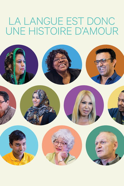 Póster de La langue est donc une histoire d'amour