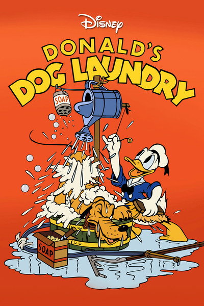 Póster de La lavandería de perros de Donald