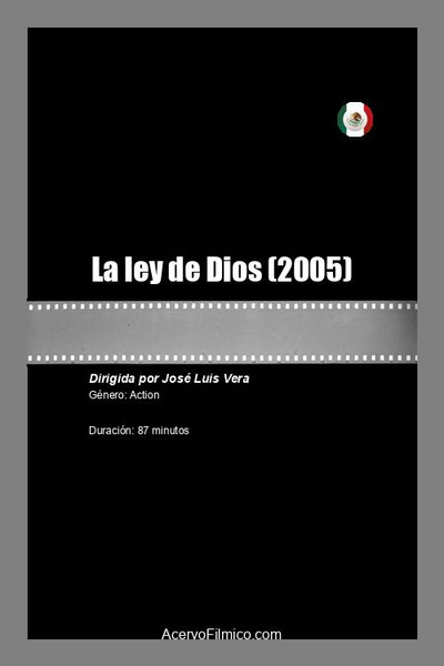 Póster de La ley de Dios