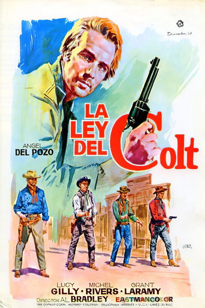 Póster de La ley del Colt