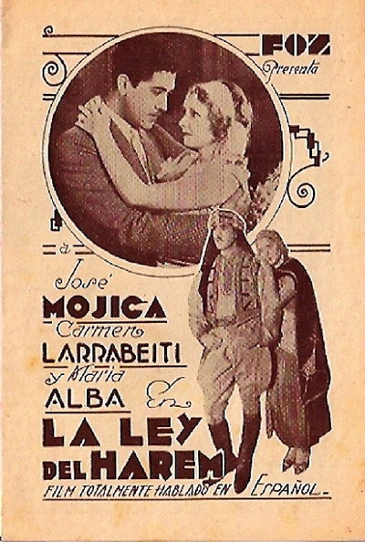 Póster de La ley del harem