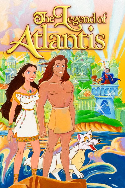 Póster de La leyenda de Atlantis