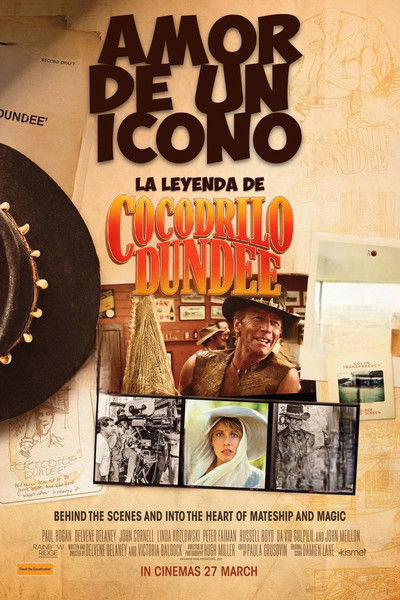 Póster de La leyenda de Cocodrilo Dundee