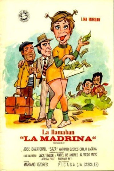 Póster de La llamaban La Madrina
