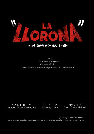 Póster de La Llorona y el secreto del Indio