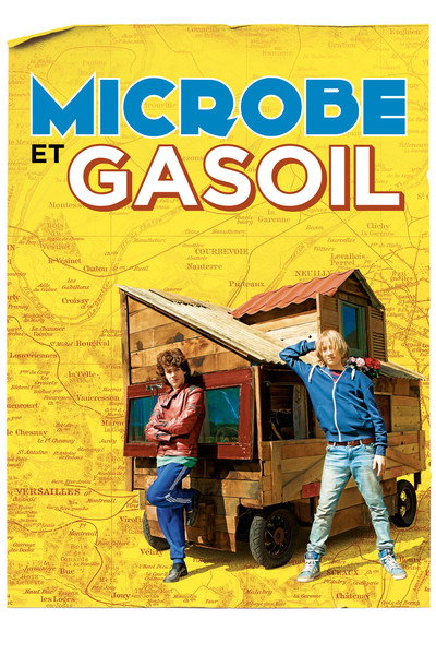 Póster de La loca historia de Microbio y Gasolina